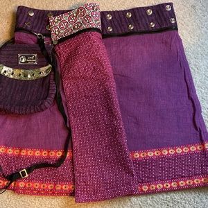 ZAND Amsterdam reversible skirt